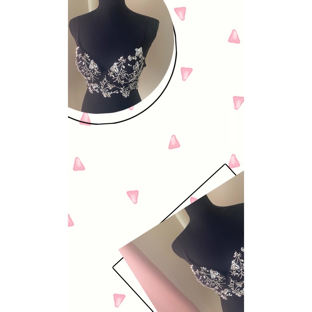 Bustier bra crop
